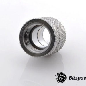 Bitspower G1/4'' Silver Shining Anti-Twist Adapter