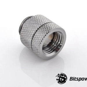 Bitspower G1/4'' Silver Shining Anti-Twist Adapter
