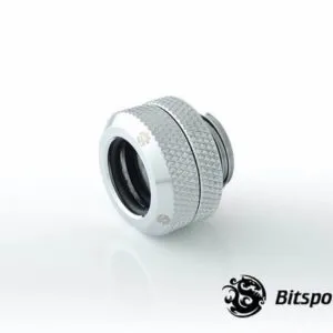 Bitspower G1/4'' Silver Shining Enhance Multi-Link For OD 14MM