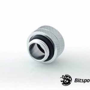 Bitspower G1/4'' Silver Shining Enhance Multi-Link For OD 14MM