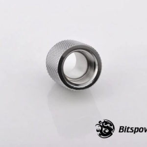 bitspower g14 silver shining ig14 extender 15mm 2 Bitspower G1/4'' Silver Shining IG1/4'' Extender-15MM