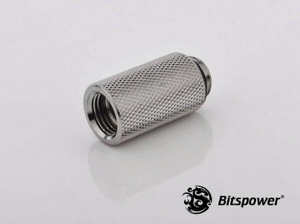 Bitspower G1/4” Silver Shining IG1/4” Extender-30MM