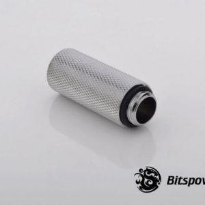 bitspower g14 silver shining ig14 extender 40mm 3 Bitspower G1/4'' Silver Shining IG1/4'' Extender-40MM