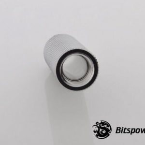bitspower g14 silver shining ig14 extender 50mm 2 Bitspower G1/4'' Silver Shining IG1/4'' Extender-50MM