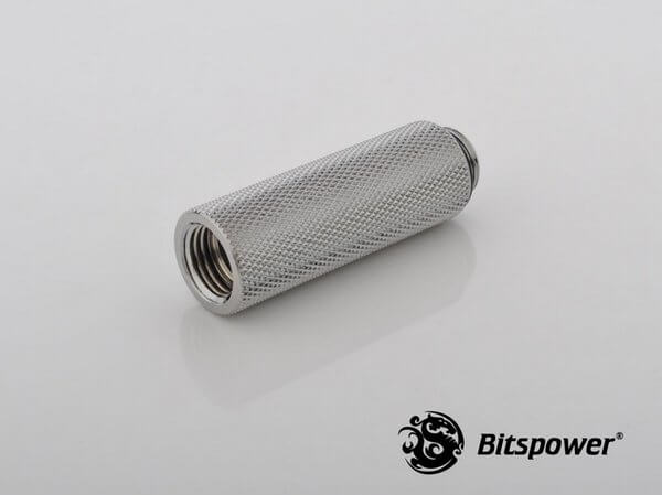 Bitspower G1/4” Silver Shining IG1/4” Extender-50MM
