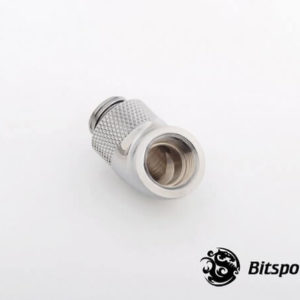 bitspower g14 silver shining rotary 60 degree ig14 extender 2 Bitspower G1/4'' Silver Shining Rotary 60-Degree IG1/4'' Extender