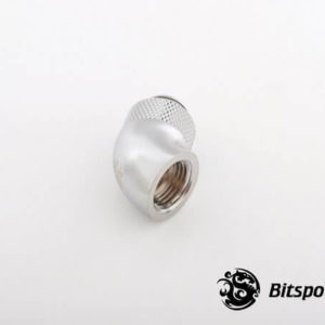 bitspower g14 silver shining rotary 60 degree ig14 extender 3 Bitspower G1/4'' Silver Shining Rotary 60-Degree IG1/4'' Extender