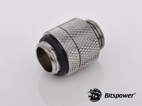 Bitspower G1/4” Silver Shining Rotary G1/4” Extender