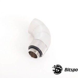 bitspower g14 silver shining triple rotary 90 degree ig14 extender 3 Bitspower G1/4'' Silver Shining Triple Rotary 90-Degree IG1/4'' Extender