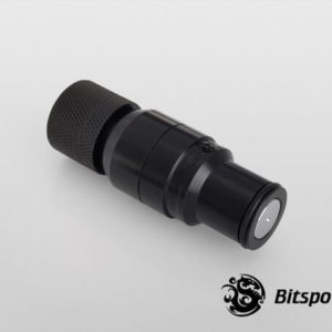 bitspower matt black quick disconnected male with rotary compression fitting cc3 for id 38 od 58 5 Bitspower Matt Black Quick-Disconnected Male With Rotary Compression Fitting CC3 For ID 3/8'' OD 5/8