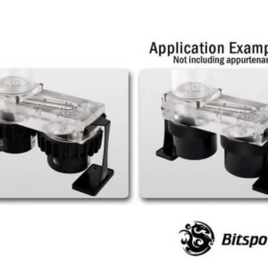 dual single d5 top upgrade kit 250 clear acrylic cap 2 Dual / Single D5 Top Upgrade Kit 250 (Clear Acrylic Cap)