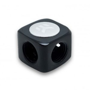 EK-AF T-Splitter 3F G1/4 - Black