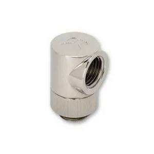 EK-CSQ 90° G1/4 Nickel Adapter Fitting