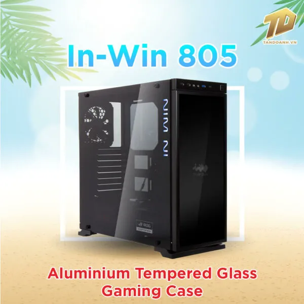 In-Win 805 - Aluminium Tempered Glass Gaming Case