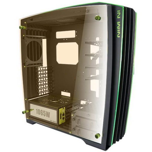 In-Win H-Frame Black Green 2.0 + SII-1065W – 30th Anniversary Premium Signature Combo