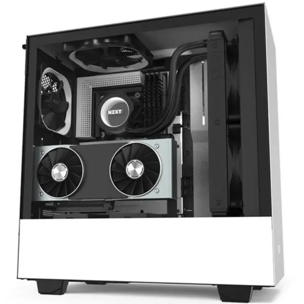 NZXT H510i - WHITE/BLACK