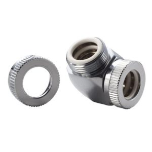 Phanteks Glacier 12mm Hard Tube Adapter 90 White