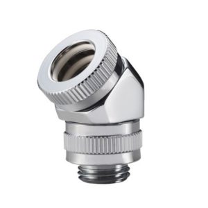 Phanteks Glacier 12mm Hard Tube Rotary Fitting 90 White