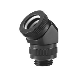 Phanteks Glacier 12mm Hard Tube Rotary Fitting 90 White