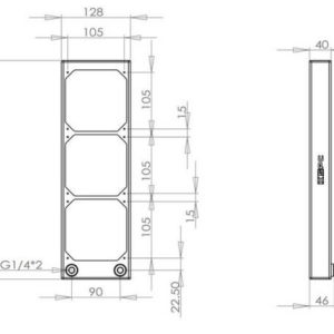 xspc ax360 v2 white premium radiator XSPC AX360 V2 White - Premium Radiator