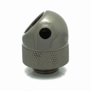 XSPC G1/4″ 45° Rotary Fitting (Black Chrome)