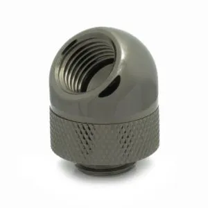 XSPC G1/4″ 45° Rotary Fitting (Black Chrome)