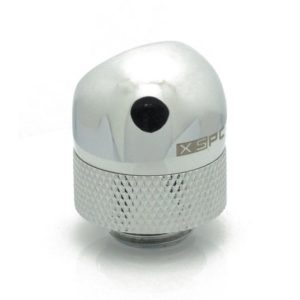 XSPC G1/4″ 45° Rotary Fitting (Chrome)