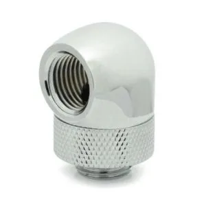 XSPC G1/4″ 90° Rotary Fitting (Chrome)