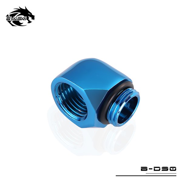 Bykski Blue 90 Fixation Joints – B-D90-BL