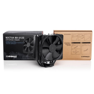 Noctua NH U12S Chromax Black h4 Noctua NH-U12S Chromax Black