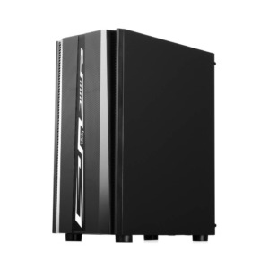 Infinity Denki Tempered Glass Gaming Case H3 Infinity Denki- Tempered Glass Gaming Case