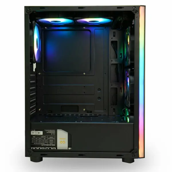 Infinity Eclipse Led Digital Rgb Tempered Glass Case 07