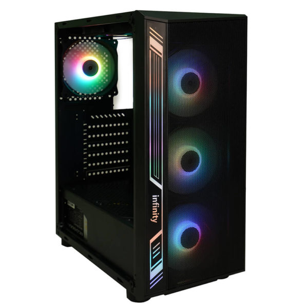 Infinity Sense Led Digital Rgb Tempered Glass Case 01