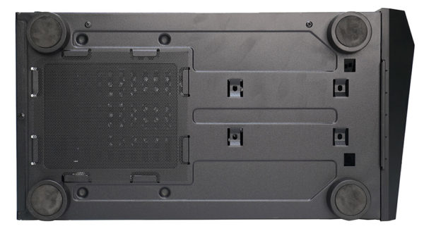 Infinity Sense Led Digital RGB Tempered Glass Case - 3 Fan