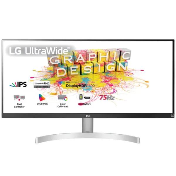 LG 29WN600-W - 29 inch WFHD IPS / 75Hz / 5ms / Chuyên game