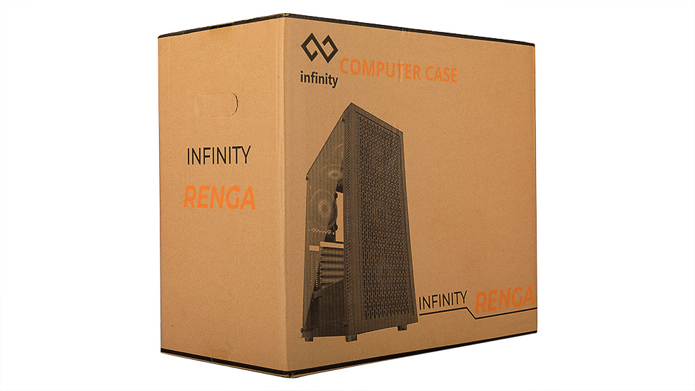 Infinity Renga -Tempered Glass Gaming Case Infinity Renga -Tempered Glass Gaming Case