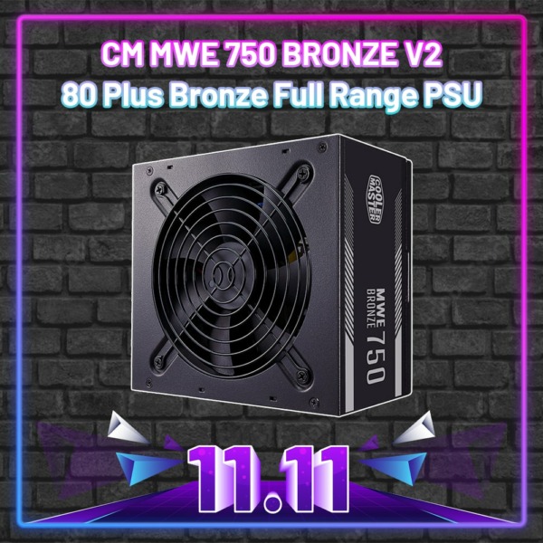 Cooler Master MWE 750 BRONZE V2 – Full Range