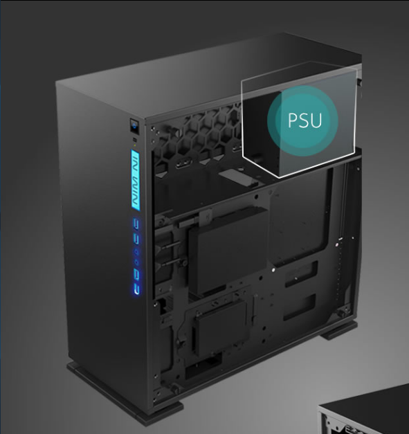 In-Win 303 White- Full Side Tempered Glass Mid-Tower Case In-Win 303 White- Full Side Tempered Glass Mid-Tower Case
