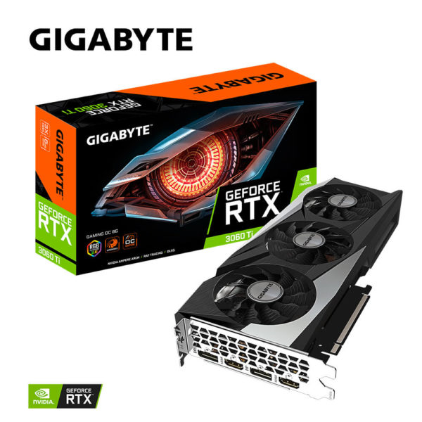 Gigabyte Geforce® Rtx 3060 Ti Gaming Oc 8g H1