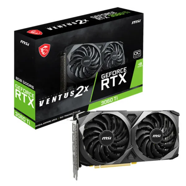 MSI Geforce RTX™ 3060Ti VENTUS 2X OC 8G - 8GB GDDR6