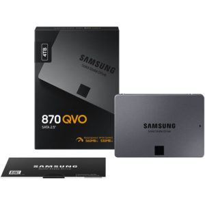 Samsung 870 QVO 4TB 2.5 Inch SATA3 SSD H3 Samsung 870 Qvo 4tb 2.5 Inch Sata3 Ssd H3
