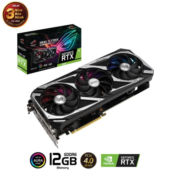 Asus Rog Strix Geforce Rtx™ 3060 Gaming 12g H1