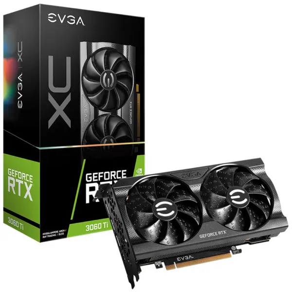 Evga Geforce Rtx 3060 Ti Xc Gaming 8gb Gddr6 H1