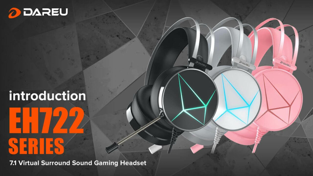 DAREU EH722X banner DareU EH722X 7.1 - Gaming Headset