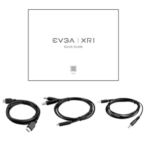EVGA XR1 Capture Device H7 EVGA XR1 Capture Device - Certified for OBS - USB 3.0 - 4K Pass Through - ARGB - Audio Mixer