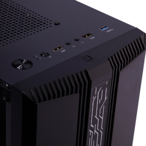 Infinity Denki Pro – Tempered Glass Gaming Case H6 Infinity Denki Pro – Tempered Glass Gaming Case H6