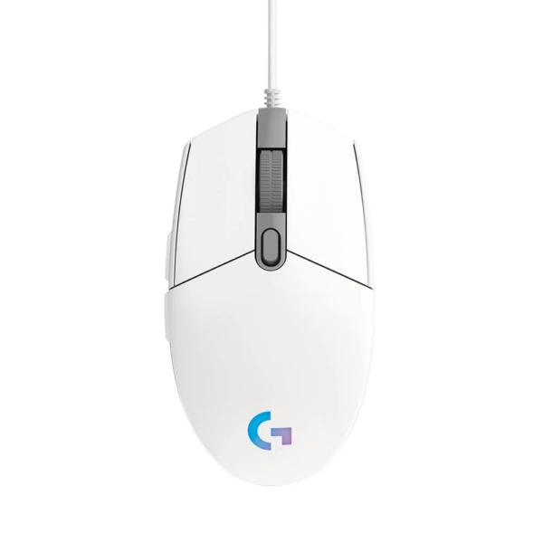 Logitech G102 Gen 2 Lightsync White H1