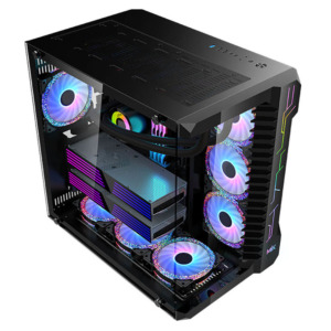 MIK LV07 Black Mid Tower Case H2 Mik Lv07 Black Mid Tower Case H2