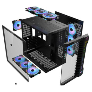 MIK LV07 Black Mid Tower Case H3 Mik Lv07 Black Mid Tower Case H3