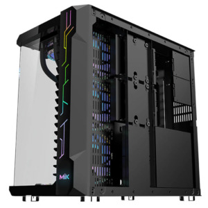 MIK LV07 Black Mid Tower Case H6 Mik Lv07 Black Mid Tower Case H6